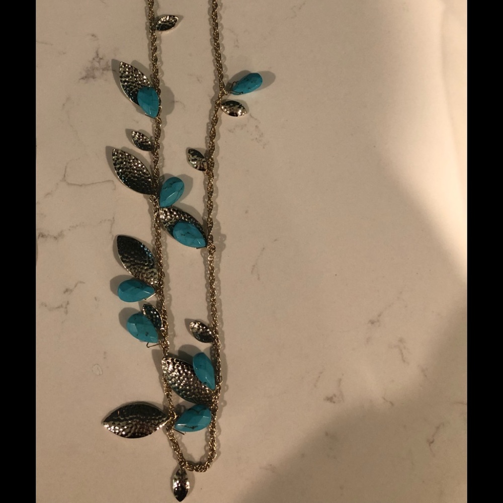 Long turquoise necklace Kendra Scott